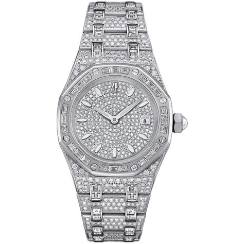 audemars piguet women's diamond watch|Audemars Piguet full diamond.